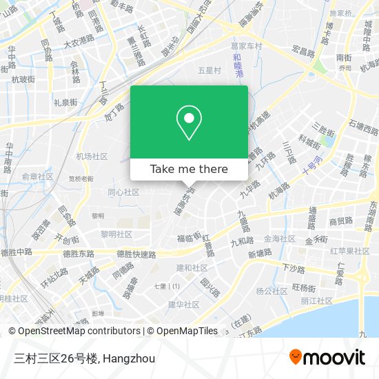 三村三区26号楼 map