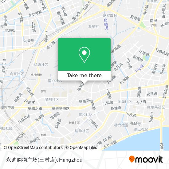 永购购物广场(三村店) map