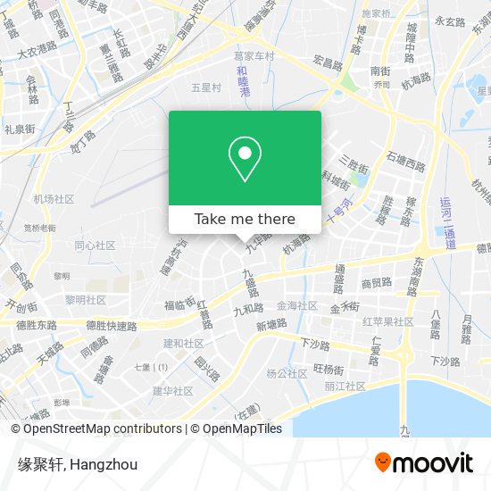 缘聚轩 map