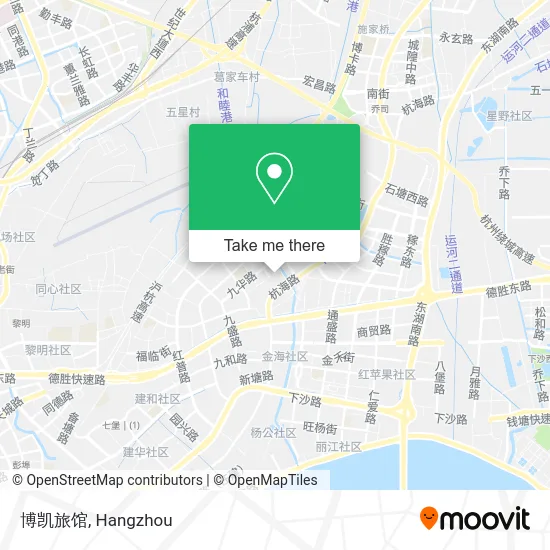 博凯旅馆 map
