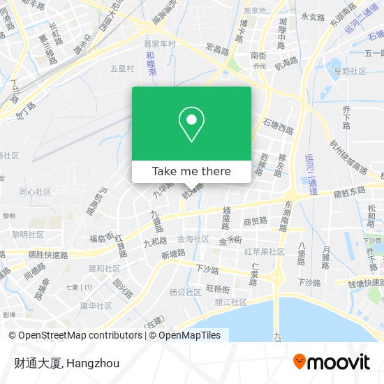 财通大厦 map