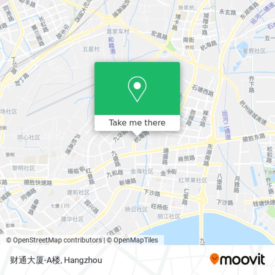 财通大厦-A楼 map