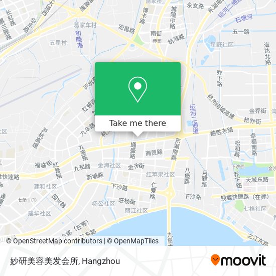 妙研美容美发会所 map