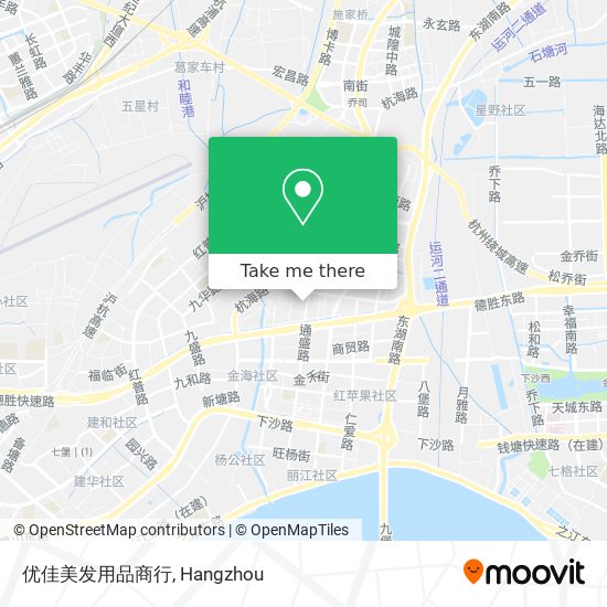 优佳美发用品商行 map