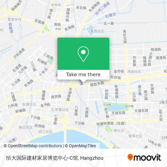 恒大国际建材家居博览中心-C馆 map