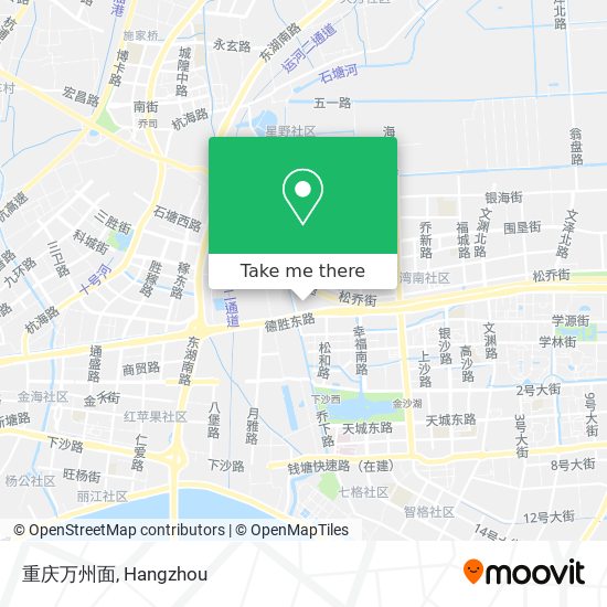 重庆万州面 map