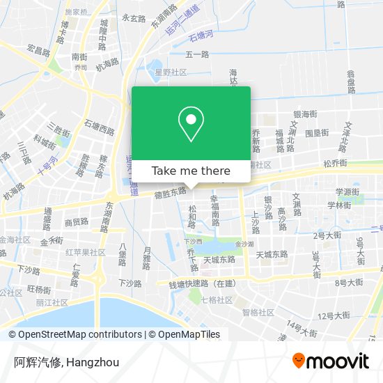 阿辉汽修 map