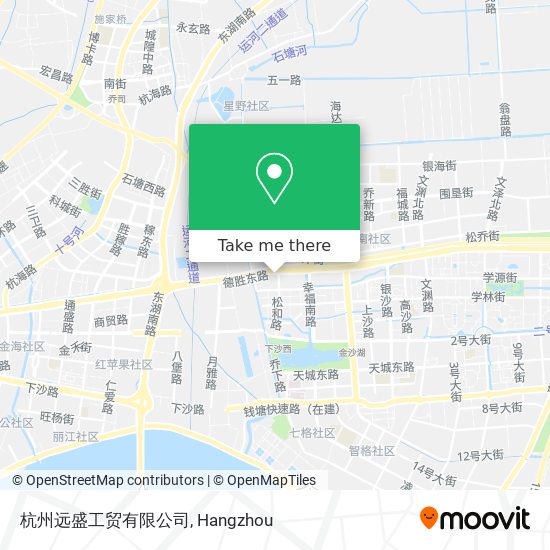 杭州远盛工贸有限公司 map
