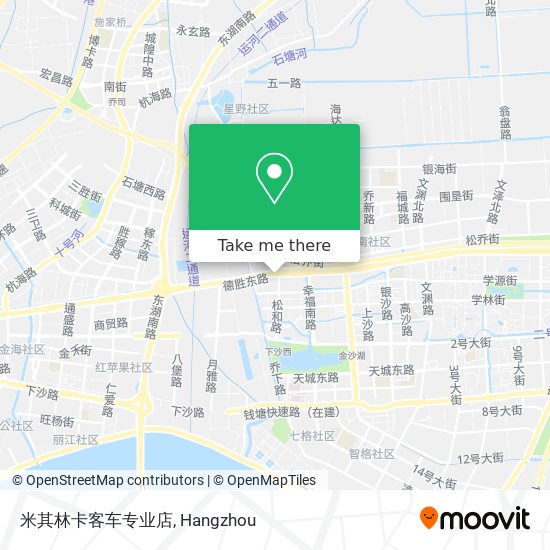 米其林卡客车专业店 map