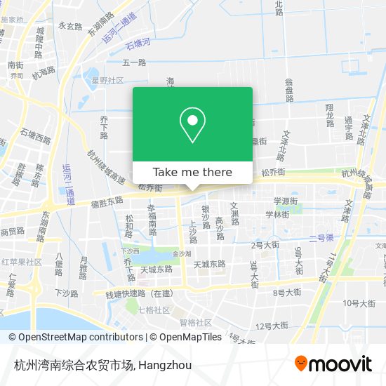 杭州湾南综合农贸市场 map