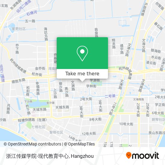 浙江传媒学院-现代教育中心 map