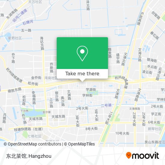 东北菜馆 map
