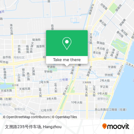文溯路235号停车场 map