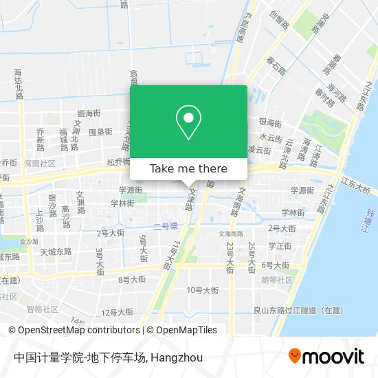 中国计量学院-地下停车场 map