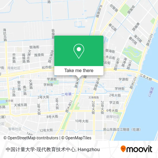 中国计量大学-现代教育技术中心 map