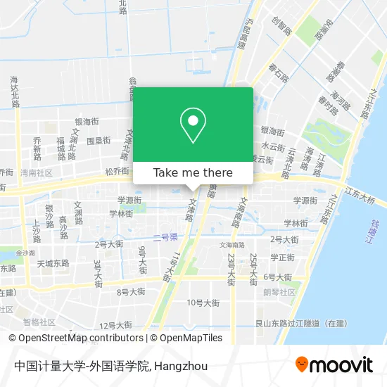 中国计量大学-外国语学院 map