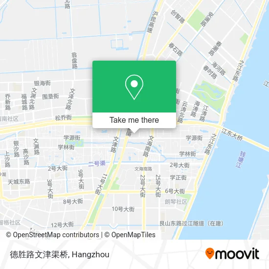 德胜路文津渠桥 map