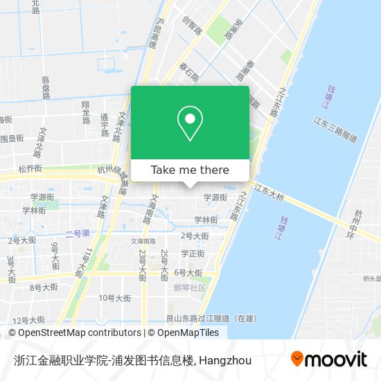 浙江金融职业学院-浦发图书信息楼 map