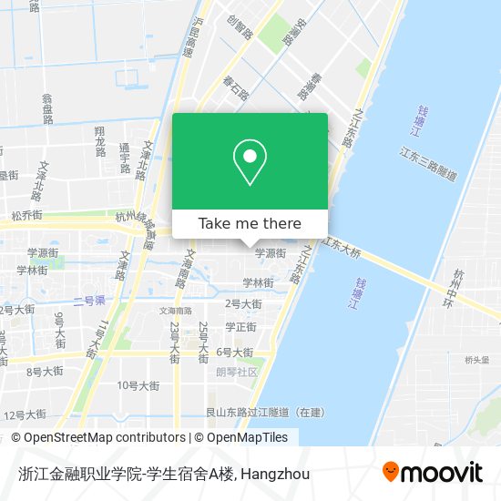 浙江金融职业学院-学生宿舍A楼 map