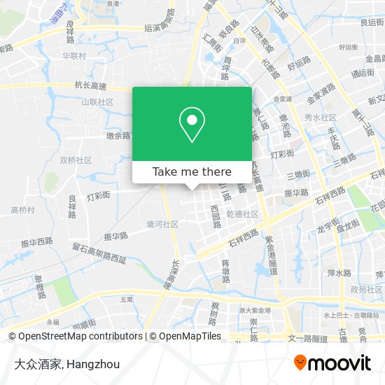 大众酒家 map