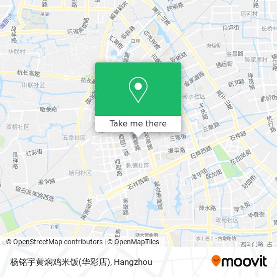 杨铭宇黄焖鸡米饭(华彩店) map