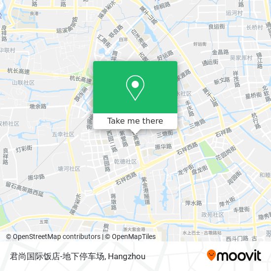 君尚国际饭店-地下停车场 map