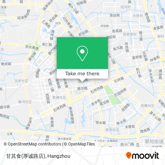 甘其食(厚诚路店) map