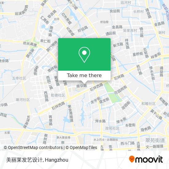 美丽莱发艺设计 map