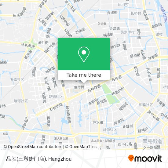 品胜(三墩街门店) map