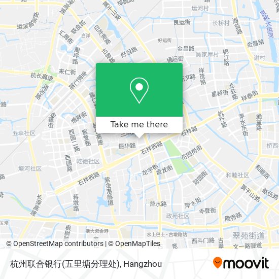 杭州联合银行(五里塘分理处) map