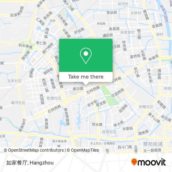 如家餐厅 map