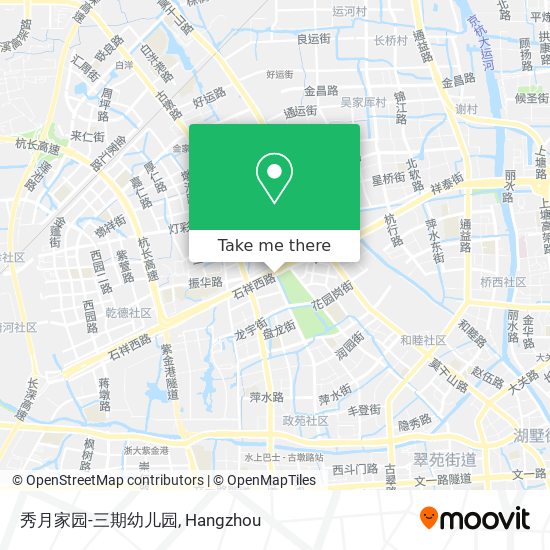 秀月家园-三期幼儿园 map