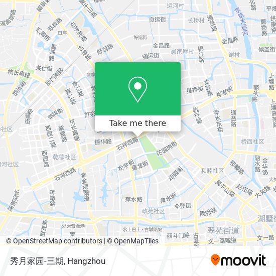 秀月家园-三期 map
