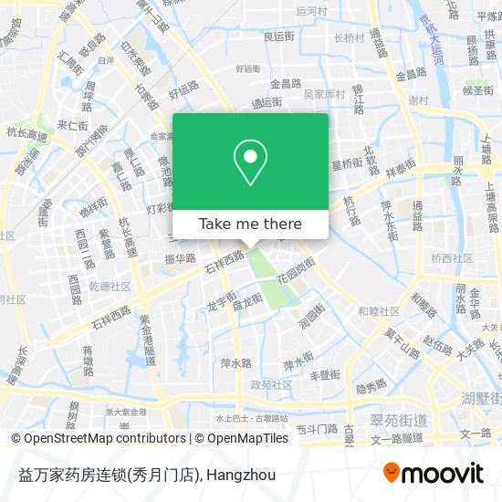 益万家药房连锁(秀月门店) map