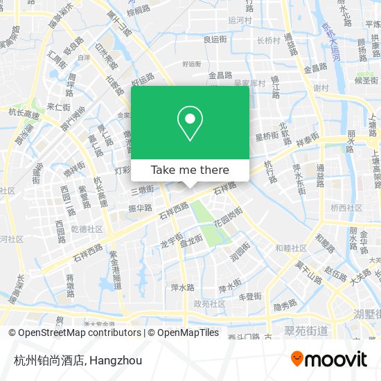杭州铂尚酒店 map