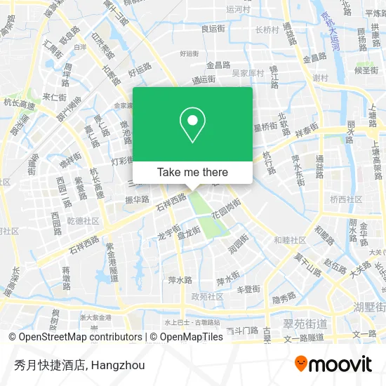 秀月快捷酒店 map