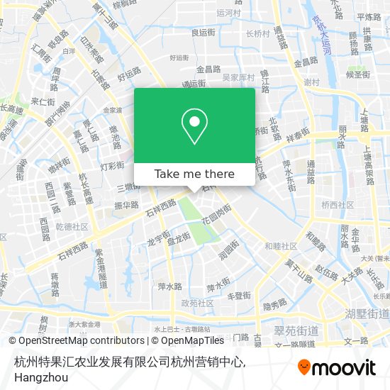 杭州特果汇农业发展有限公司杭州营销中心 map