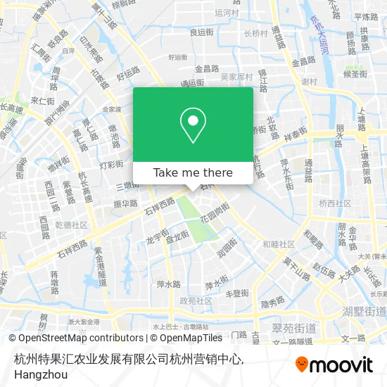 杭州特果汇农业发展有限公司杭州营销中心 map