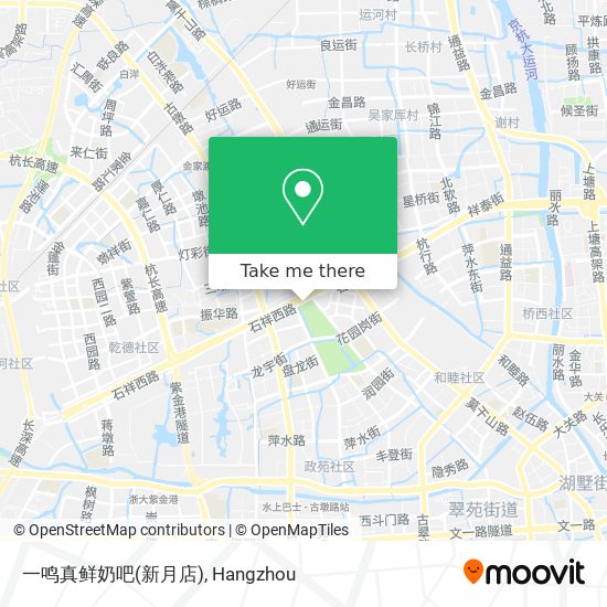 一鸣真鲜奶吧(新月店) map
