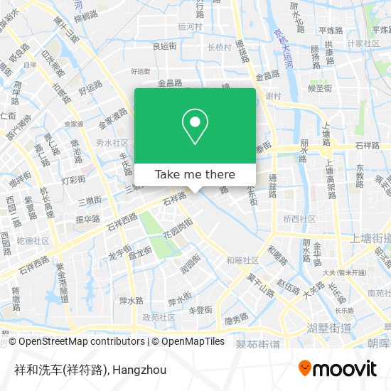 祥和洗车(祥符路) map