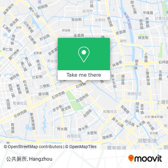 公共厕所 map