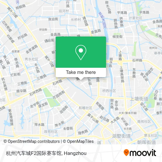 杭州汽车城F2国际赛车馆 map