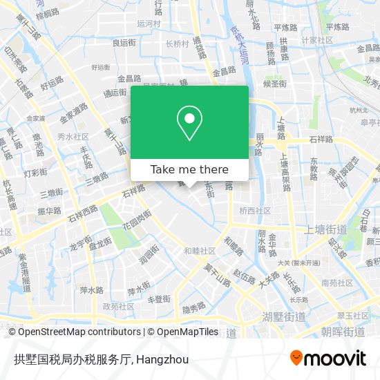 拱墅国税局办税服务厅 map