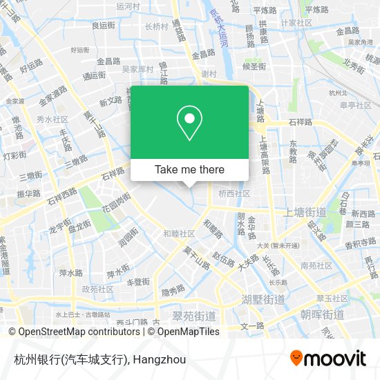 杭州银行(汽车城支行) map