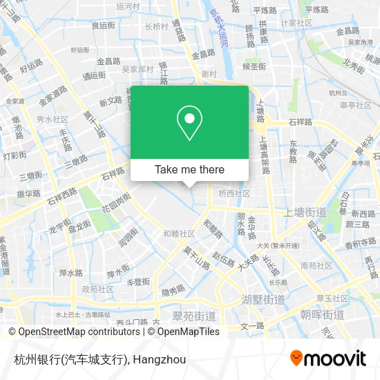 杭州银行(汽车城支行) map