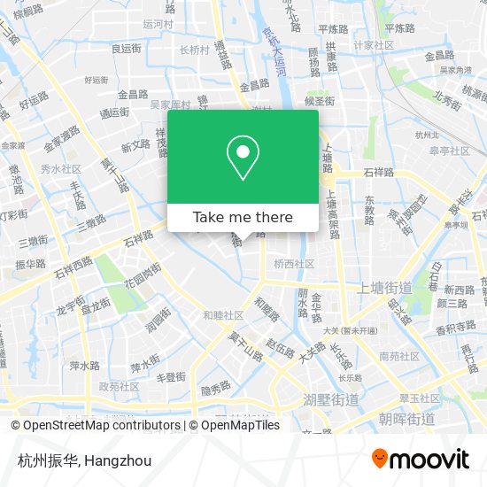 杭州振华 map