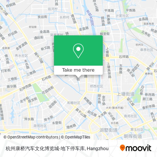 杭州康桥汽车文化博览城-地下停车库 map