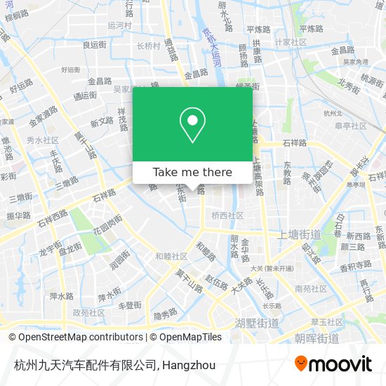 杭州九天汽车配件有限公司 map