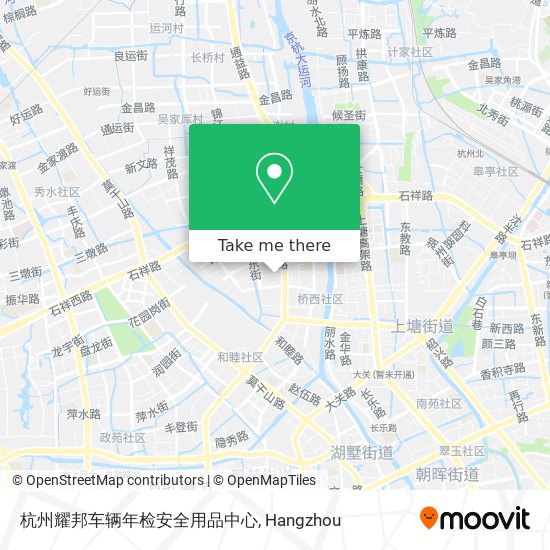 杭州耀邦车辆年检安全用品中心 map