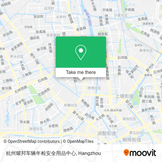 杭州耀邦车辆年检安全用品中心 map
